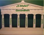 "6 Sulen" der Gesundheit